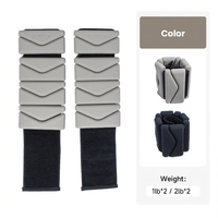 BLOOM Nouveau Bracelet Lesté en Silicone Portable et Durable pour l'Entraînement Physique et le Pilates