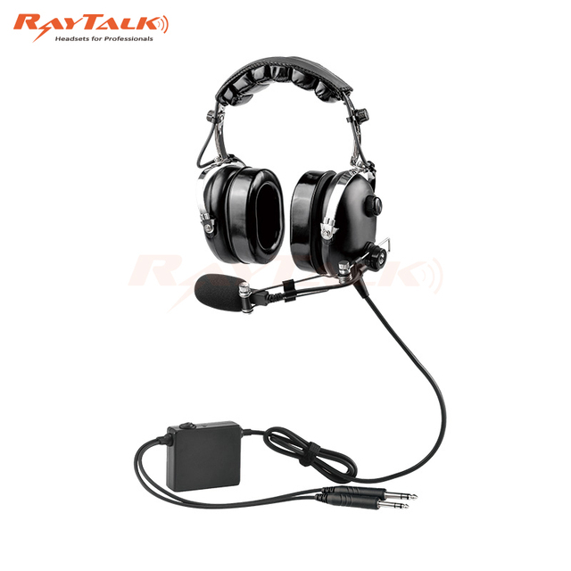 Factory Direct Price PH-100M ANR Active Noise Cancelling Aviation Pilot Communications Headset