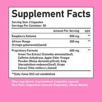 Cápsulas Supresoras del Apetito a Precio de Fábrica con Extractos Premium para Ayudar al Metabolismo y la Descomposición de Grasa