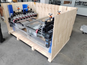 Nouvelle machine de scellage des bords arrondis Boyan pour plaques et panneaux en polypropylène ondulé - Product Image 5