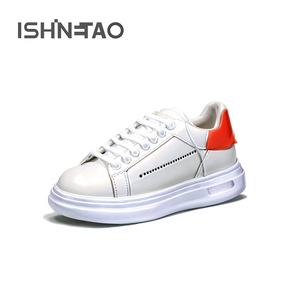 <span class=keywords><strong>Sneakers</strong></span> da <span class=keywords><strong>donna</strong></span> con plateau di alta qualità in PU <span class=keywords><strong>bianche</strong></span> alla moda scarpe da passeggio Casual per l'inverno estivo leggero traspirante per - Product Image 4