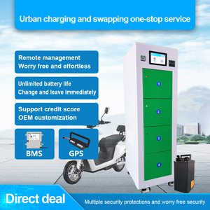 Shared Battery Exchange Cabinet Electric Motorcycle Battery Exchange <strong>Station</strong> Outdoor Battery <strong>Charging</strong> Cabinet - Product Image 2