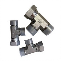 Adaptateur de tube droit hydraulique de haute précision à tolérance personnalisée, en acier au carbone et en acier inoxydable