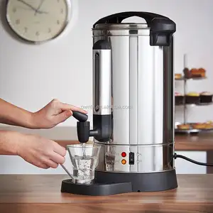 Günstiger Preis Heißwasser urne mit großer Kapazität kommerzieller Kaffeesp ender aus Edelstahl