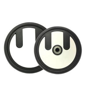 Rueda de Espuma EVA con Cubo de Plástico de 5.5 Pulgadas con Rodamiento de Bolas para Portabebés y Cochecito - Product Image 1