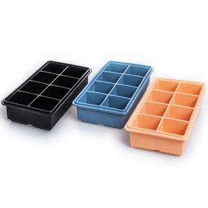 <span class=keywords><strong>Amazon</strong></span> Venta caliente 1 8 cubos de <span class=keywords><strong>hielo</strong></span> de silicona bandeja cubo gelatina moldes de silicona bandeja de cubitos de <span class=keywords><strong>hielo</strong></span> de - Product Image 4