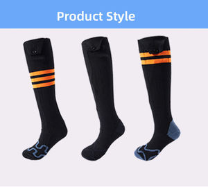 Calcetines Térmicos Recargables Antideslizantes para Esquí y Caza al Aire Libre, con Impresión Digital, Control Inteligente de Temperatura en la Parte Inferior para Niños - Product Image 3