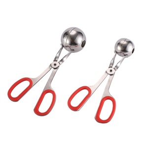 Pince à boulettes en acier inoxydable 304 avec poignée confortable pour boulettes de viande, boulettes de poisson, boulettes de riz glutineux, boulettes de crevettes - Product Image 4