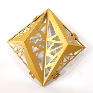 ACEPLATE Fashion <span class=keywords><strong>Façade</strong></span> Panel Or Couleur Aluminium 3d <span class=keywords><strong>Bardage</strong></span> <span class=keywords><strong>Extérieur</strong></span> Moderne Plus De 5 Ans - Product Image 5