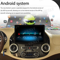 Autoradio 13.9 pouces pour Mercedes Benz Vito W447 2015-2022 lecteur multimédia Android Navigation stéréo Google Carplay unité principale