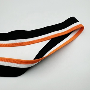 Jacquard Rib Knit Collar Jacquard <span class=keywords><strong>Neck</strong></span> Rib - Product Image 6