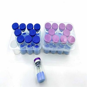 Precio al por Mayor CAS 49557-75-7 Grado Cosmético Antiarrugas Alta Pureza 99% GHK-Cu (Péptido de Cobre) Polvo Azul OEM Marca Privada - Product Image 1