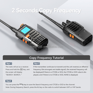 Baofeng BF-UV K69 tầm xa Walkie Talkie BF-K69 đa ban nhạc không dây quét tần số Type-C FM cầm tay ham tất cả các chế độ thu phát - Product Image 3