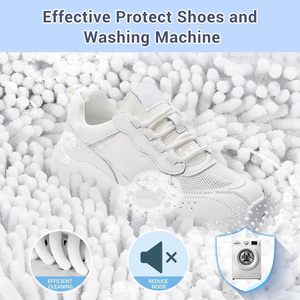 Bolsa para Lavar Zapatos CF con 2 Bolsillos, para el Hogar, Dormitorio, Viajes, para Lavar Cordones, Plantillas, Calcetines, Bolsa Multiusos para Lavadora y Secadora - Product Image 6