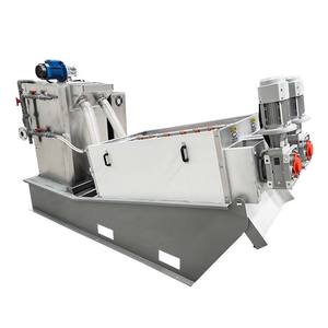 Fournisseur fiable de machines de déshydratation automatique des boues en acier inoxydable pour les stations d'épuration des eaux usées, machine de déshydratation par pressage en spirale - Product Image 5