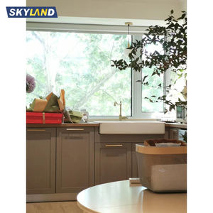 Amerikaanse Stijl Home Kasten Custom Massief Hout Keuken Meubelen Modulaire Massief Houten Keukenkasten - Product Image 4