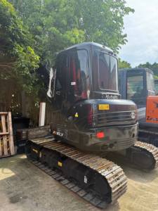 Mini-excavatrice sur chenilles Kubota KX163 d'occasion, en excellent état, excavatrice compacte japonaise pour travaux paysagers et municipaux - Product Image 2