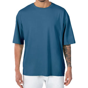 Custom Streetwear 320 Gsm Boxy <b>Shirt</b> 100% Cotton <b>Plain</b> Blank <b>t</b> <b>Shirt</b> for Men Heavyweight Drop Shoulder <b>Oversized</b> <b>T</b>-<b>shirts</b> - Product Image 5