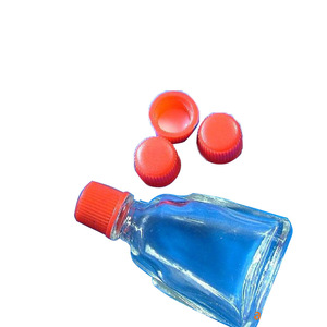Tapas de botellas de plástico rojas para aceite medicinal y aceite de cártamo, reutilizables, varios tamaños - Product Image 1