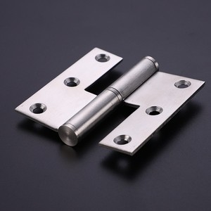 Bisagras de acero inoxidable Rideley de 3 pulgadas cuadradas, extraíbles, con cierre suave, para puertas de madera de habitaciones ignífugas - Product Image 2