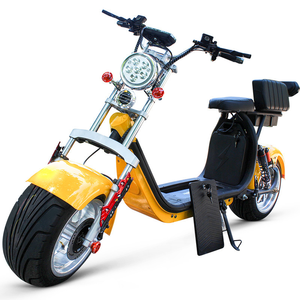 Halley Citycoco Scooter électrique 1500w/2000w vitesse moteur batterie au lithium alliage d'aluminium produit de haute qualité de l'entrepôt hollandais - Product Image 1