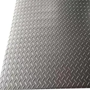 Chinese Manufacturer Sphc Q215 Q235 Patterned Tear Drop Coils Floor Plate Steel Coil Hot Rolled Checkered Steel Plate