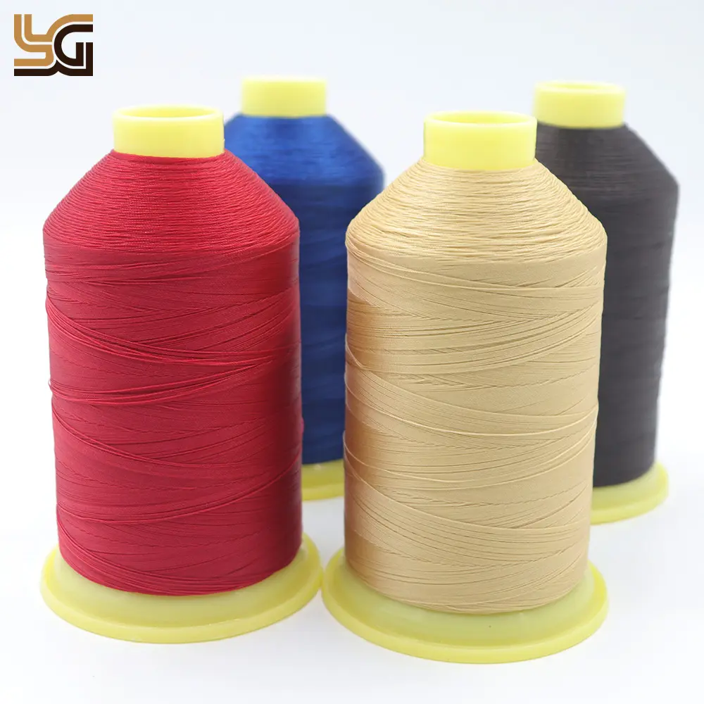 N66 Nylon Bonded Sewing Thread 3000m Size T40 210D/3 for sewing Leather Bag tent and sofa
