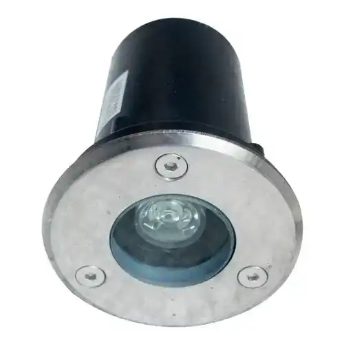LED Recessed Floor Lamp 1W White or Warm Light Pack of 4 for Garden Decor