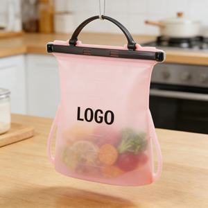 ถุงซิลิโคนเก็บน้ำนมแม่แบบกันน้ำ ใช้ซ้ำได้ ปลอดสาร BPA พร้อมโลโก้สั่งทำได้ ขายส่ง - Product Image 3