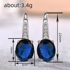 Orecchini Pendenti in Cristallo per Donne, Eleganti e Minimalisti, Accessori di Moda per Uso Quotidiano - Product Image 4