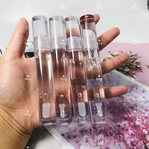 Bulk Cosméticos Maquiagem Lip Gloss Fornecedores Private Label Nude Orgânico Claro Brilhante Vegan Lipgloss