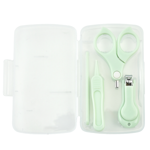 Safe Professional Metal Infant <b>Nail</b> and Foot Repair 4-in-1 Multi-Functional <b>Nail</b> Clipper Cute Newborn Beauty <b>Nail</b> <b>Kit</b> - Product Image 1