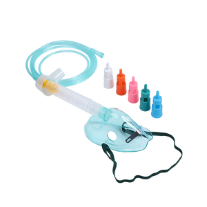 Nhà máy thực hiện có thể điều chỉnh mũi Clip Y Tế cấp PVC Venturi mặt nạ Oxy <span class=keywords><strong>Kit</strong></span> - Product Image 6
