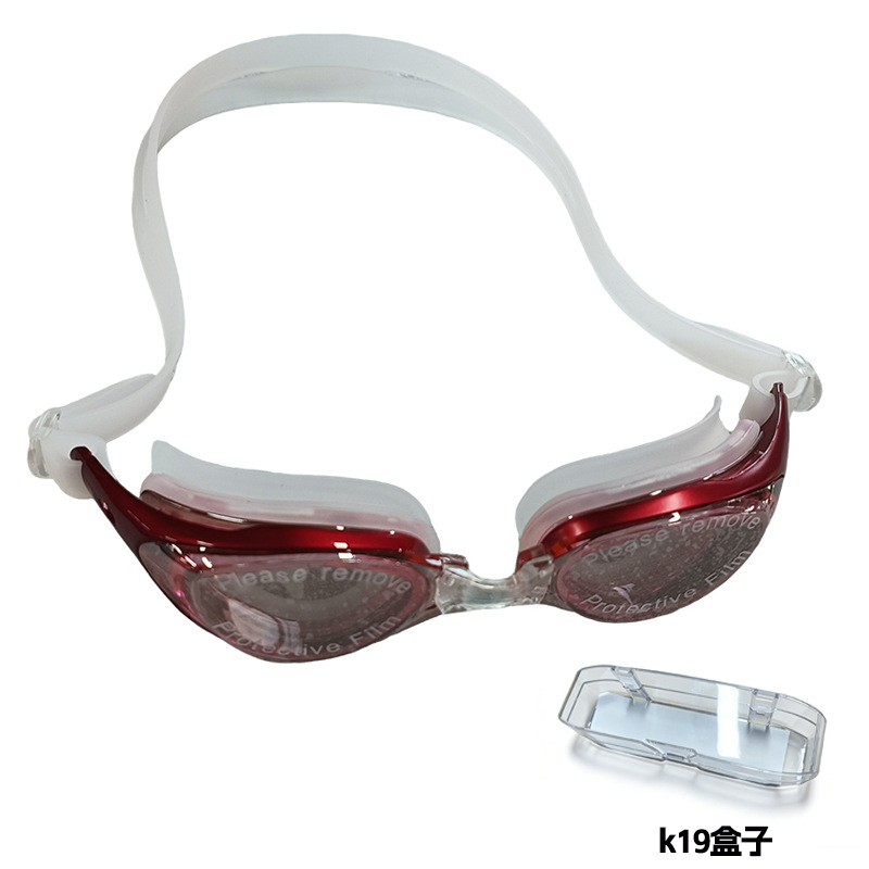 Boîte K19 Anti-buée Rouge Métallisé