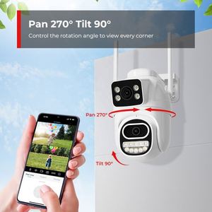 Cctv 8Mp 4K 360 pistola per fotocamera 20Mp Okam smal campione cablato per pattugliamento Mobile Rohs 3 12Mp germania per il settore autostradale del magazzino Bluetooth - Product Image 3