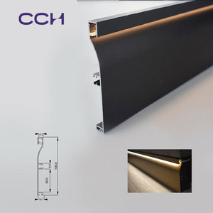 Plinthe lumineuse LED moderne avec éclairage à économie d'énergie pour couloirs, escaliers et décoration murale - Product Image 2