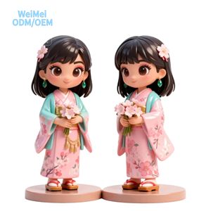 Action <span class=keywords><strong>Figure</strong></span> Personalizzata di Ragazza Giapponese Sakura, Versione Q, Principessa del Giardino, Giocattolo Decorativo Trendy, Bambola in Resina, Giocattoli in Scatola Misteriosa - Product Image 1