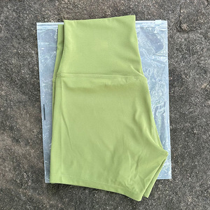Shorts <span class=keywords><strong>de</strong></span> yoga taille haute effet seconde peau pour <span class=keywords><strong>femme</strong></span>, 3 pouces, pour entraînement, gym, fitness, yoga et course à pied - Product Image 6