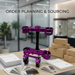 Kit de fixation de triple collier de <span class=keywords><strong>fourche</strong></span>, support de guidon et de tige de direction pour suspension avant de <span class=keywords><strong>moto</strong></span> - Prix usine - Product Image 3