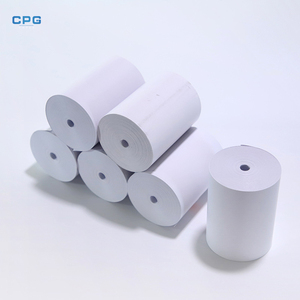 Papel Térmico Blanco Liso de 80x80mm 80x70mm 65gsm para Recibos de Caja Registradora de Supermercado, Personalizado al por Mayor de Fábrica OEM - Product Image 5
