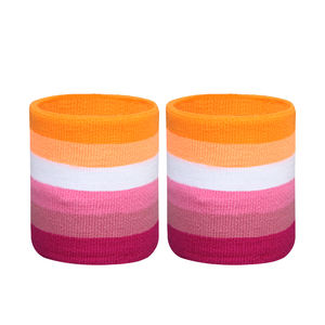 Venta al por mayor de OEM personalizado bordado brazo sudor banda para la cabeza muñequeras para el sudor - Product Image 5