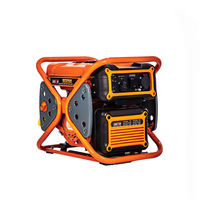 Générateur onduleur portable à essence à onde sinusoïdale pure BISON CHINA BSSN67 220V 50/60Hz 24V avec démarrage à distance, fabriqué au Zhejiang