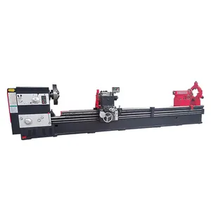 Heavy Duty Big Heavy Type Horizontal Manual Lathe Machine for Turning Lathe Big Spindle Bore