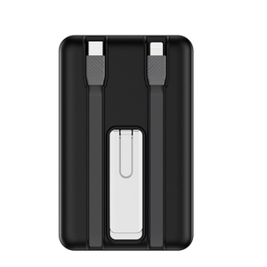 Batterie externe portable de haute qualité 10000mAh 22.5W avec charge sans fil et câble intégré - Product Image 2
