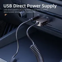 Récepteur audio Bluetooth pour voiture, dongle Bluetooth 5.0, transmission USB vers prise jack 3,5 mm, kit mains libres