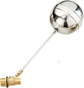 Màu xanh lá cây mưa van 1/2 inch chủ đề <span class=keywords><strong>Float</strong></span> bóng van nổi <span class=keywords><strong>ballcock</strong></span> tự động mực nước kiểm soát chuyển đổi - Product Image 1