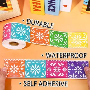 Bordes Decorativos Coloridos para Tableros de Anuncios con Temática Mexicana para Fiestas y Decoración de Aulas - Product Image 5