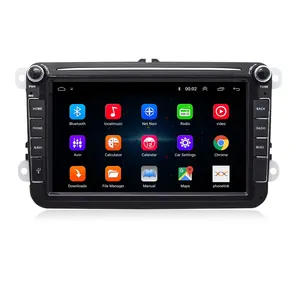 KANOR 8 ''Android 10 2 + 32g araba radyo ekran multimedya Volkswagen VW Polo Passat SEAT Toledo skoda CC araba stereo gps