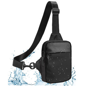 Mini sac bandoulière pour homme et femme, petit sac à bandoulière, sac banane, porte-téléphone pour la course, les voyages, la randonnée, le cyclisme - Product Image 1