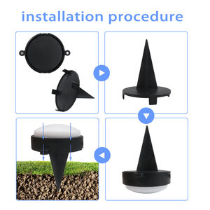 Outdoor RGBIC Multicolor IP67 Laagspanningspadverlichting Grond LED-wandelverlichting voor landschapsverlichting DC-voeding - Product Image 6